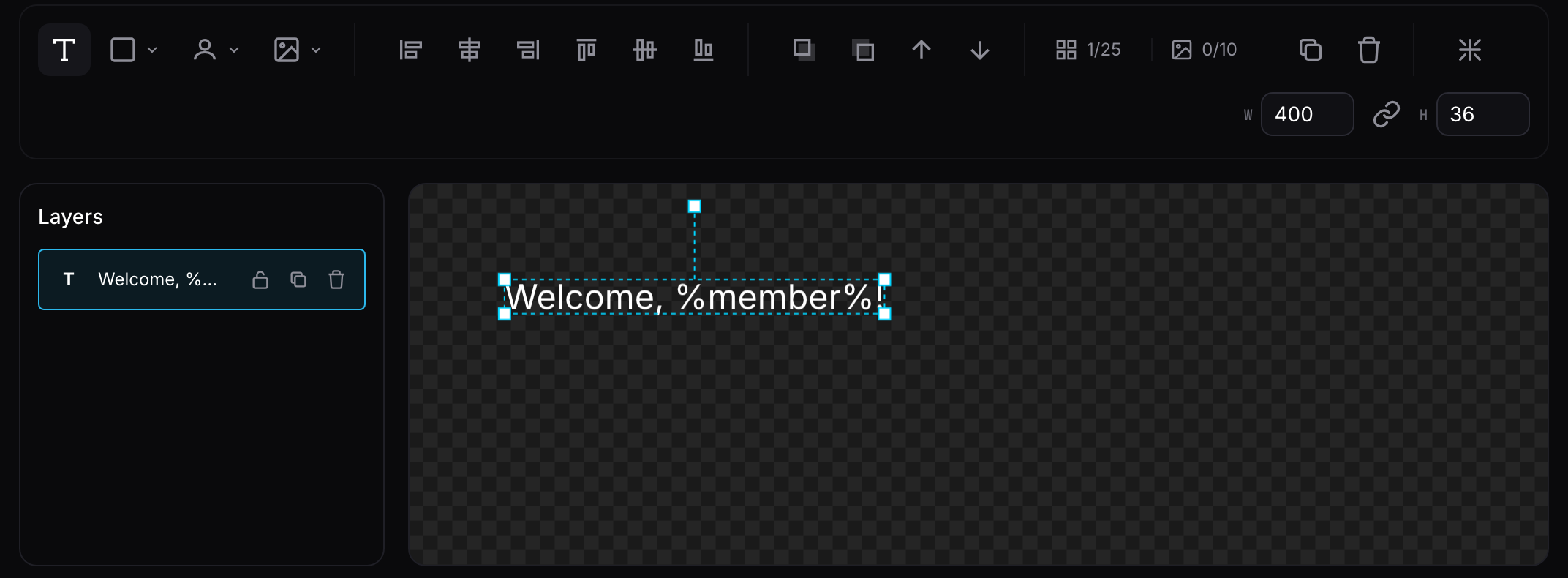 Banner Editor